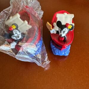 2022 McDonald's‎ Happy Meal Toy *Minnie Mouse* Pirates of Caribbean Railway #7